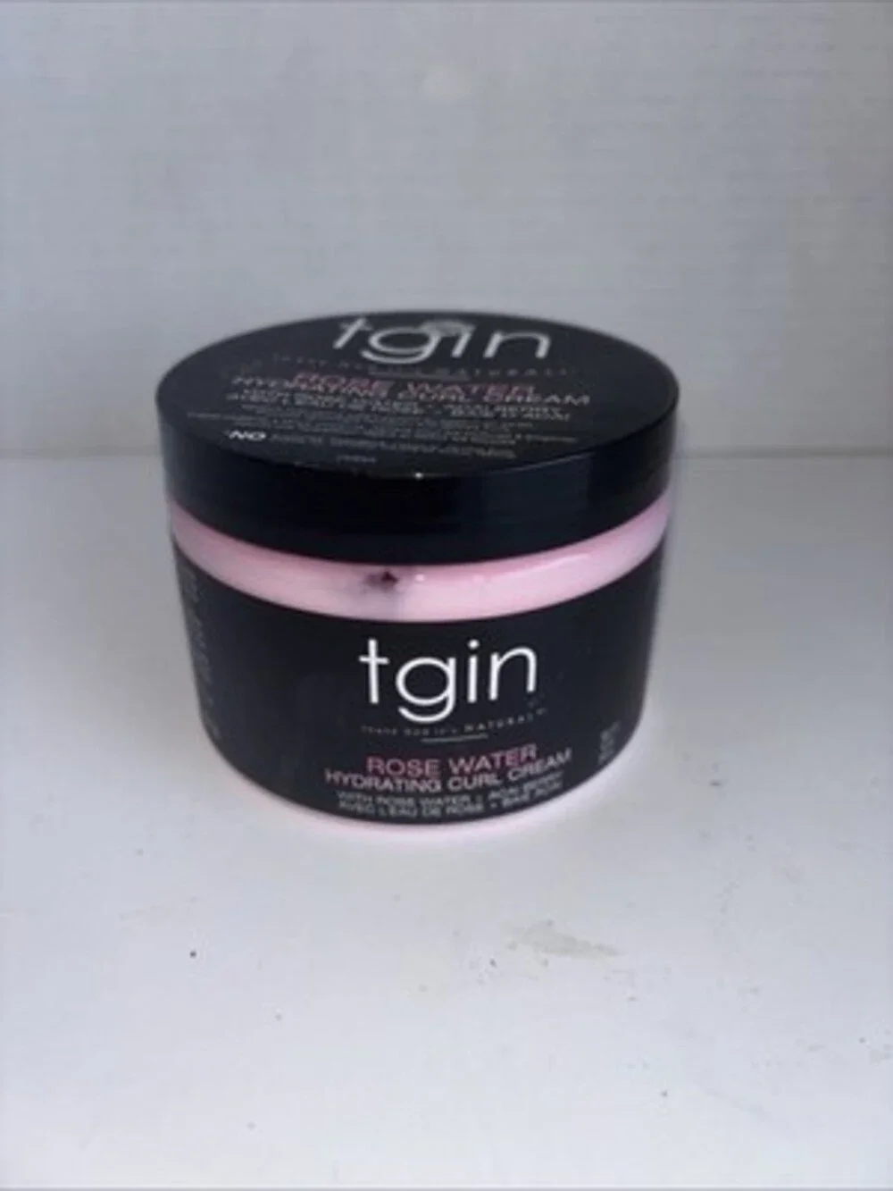 TGIN Rose Water Hydrating Curl Cream 12 Fl Oz NEW